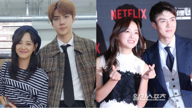 Sehun EXO dan Kim Sejeong