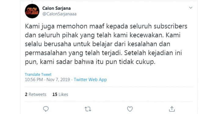 Calon Sarjana