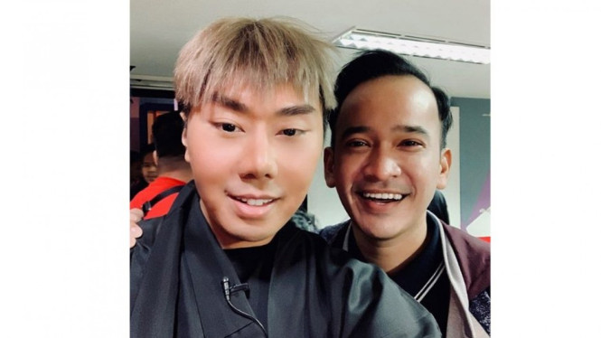 Ruben Onsu dan Roy Kiyoshi