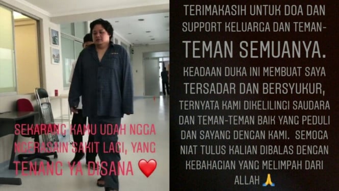 Unggahan Istri Cecep Reza