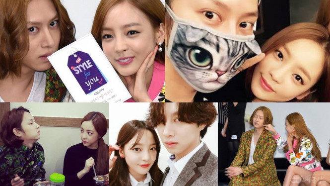Kim Heechul dan Goo Hara