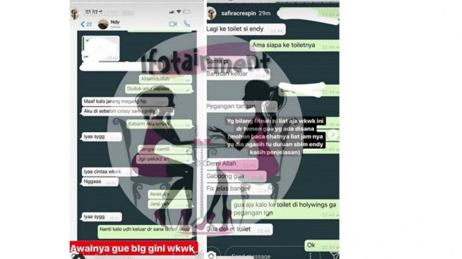 Endy, Prilly, Safira