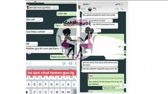 Endy, Safira, Prilly