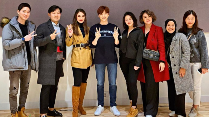 Luna Maya, Kang Daniel, Vanesha Prescilla