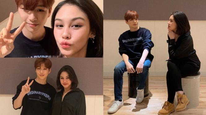 Kang Daniel dan Vanesha Prescilla