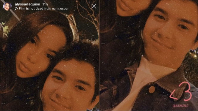 Al Ghazali dan Alyssa Daguise