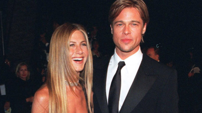 Jennifer Aniston dan Brad Pitt