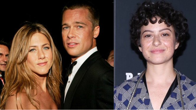 Jennifer Aniston, Brad Pitt, Alia Shawkat