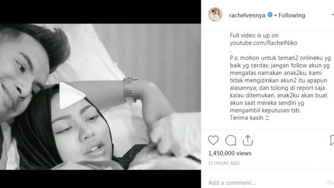 Rachel Vennya dan niko