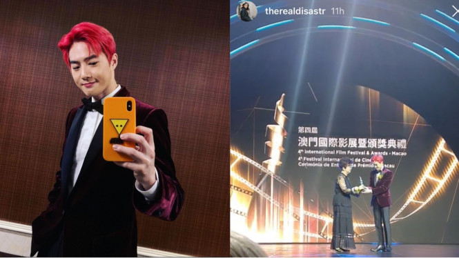 Suho EXO dan Dian Sastrowardoyo