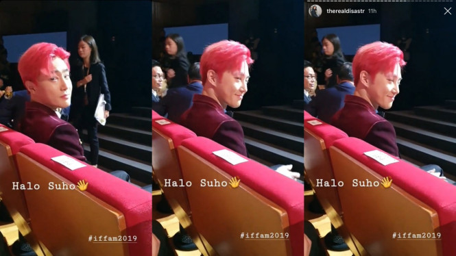 Suho EXO dan Dian Sastrowardoyo