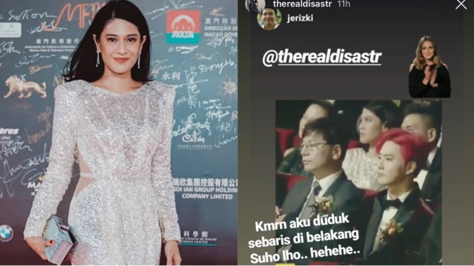 Suho EXO dan Dian Sastrowardoyo