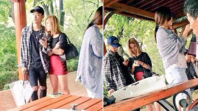 Miyeon (G)I-DLE dan Jung Jin Hyeong