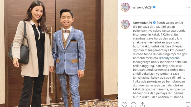 Sarwendah dan Betrand