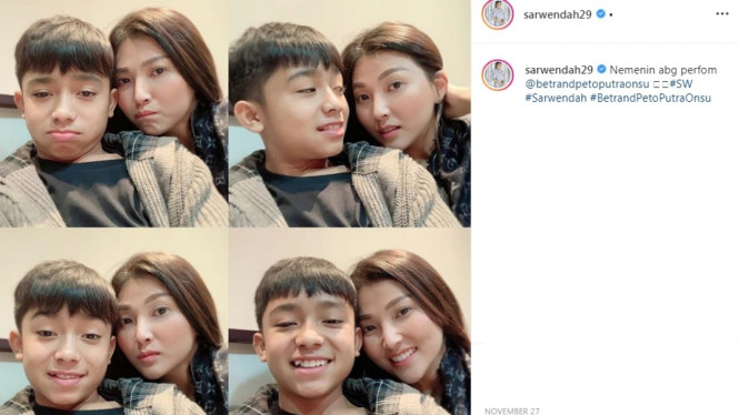 Sarwendah dan Betrand