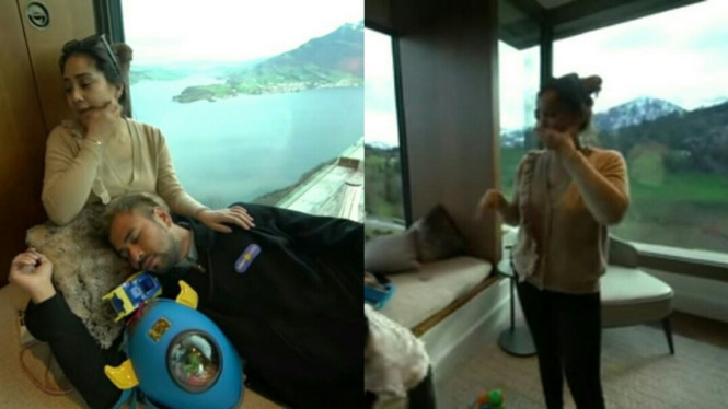 Nagita Slavina Raffi Ahmad liburan