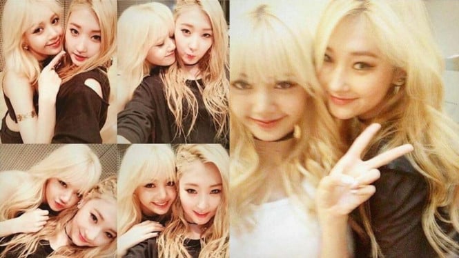 Jinny Park dan Lisa Blackpink