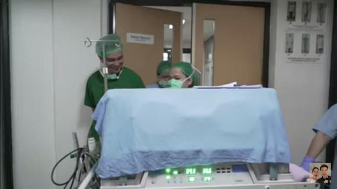 Anak pertama Baim Wong