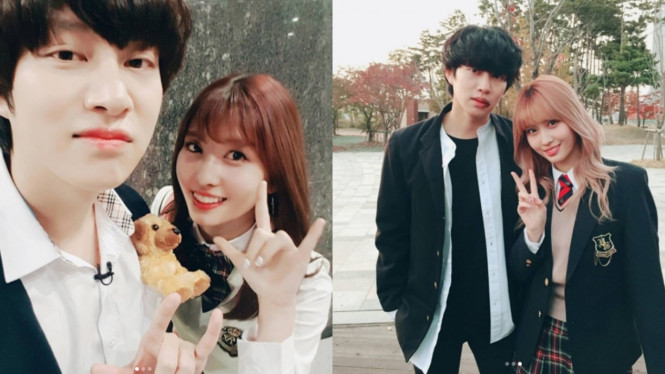 Heechul Super Junior dan Momo TWICE
