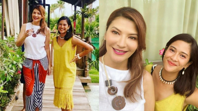 Dian Sastro dan Tamara Bleszynski