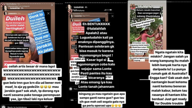 Luna Lahfah dan The Connel Twin