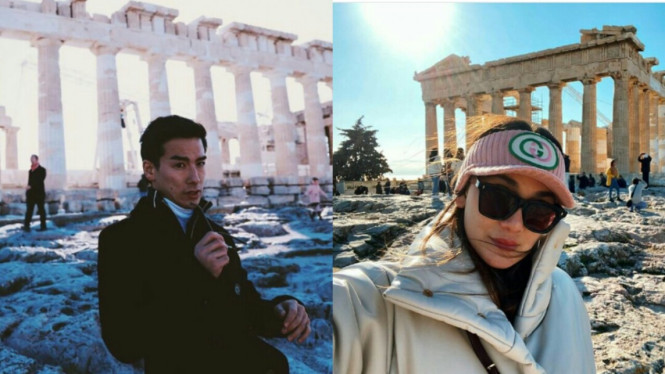 Luna Maya Ryochin liburan bareng