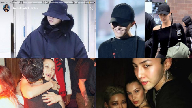 Bella Hadid dan G-Dragon