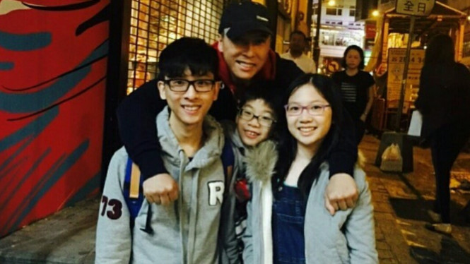 Donnie Yen dan anak