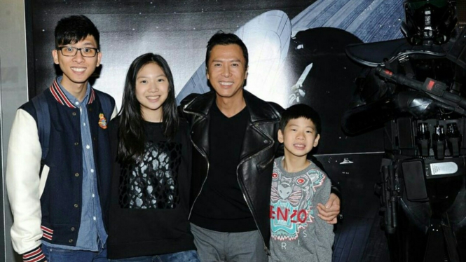 Potret Donnie Yen Bersama Keluarga, Punya 3 Anak dari 2 Pernikahan