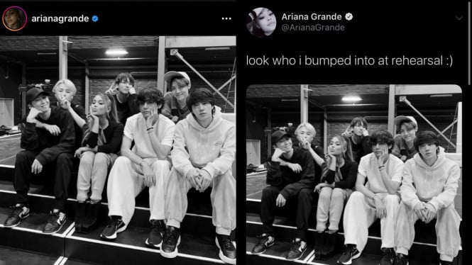 Ariana Grande dan BTS