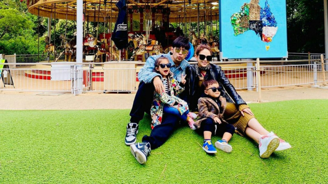 Keluarga Jay chou di Australia