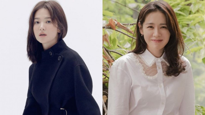 Song Hye Kyo dan Son Ye Jin