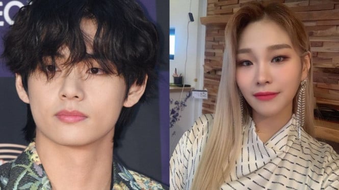 V BTS dan Son Seung Yeon