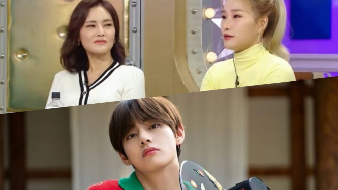 V BTS dan Son Seung Yeon