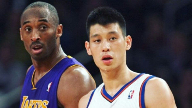 Jeremy Lin dan Kobe Bryant