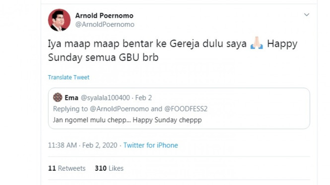 Chef Arnold Poernomo