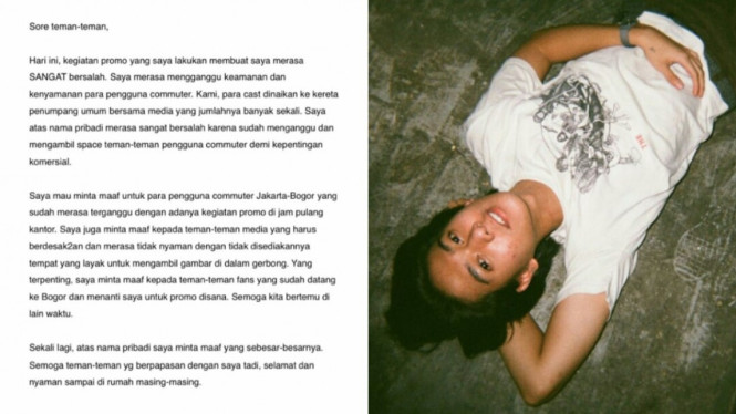 Iqbaal ramadhan di KRL