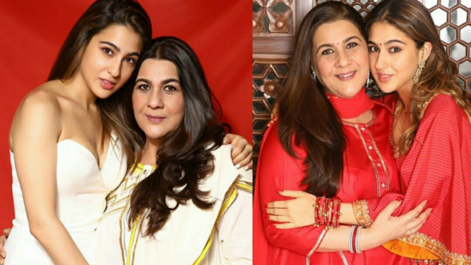 10 Potret Cantik Aktris Muda Sara Ali Khan, Anak Tiri Kareena Kapoor