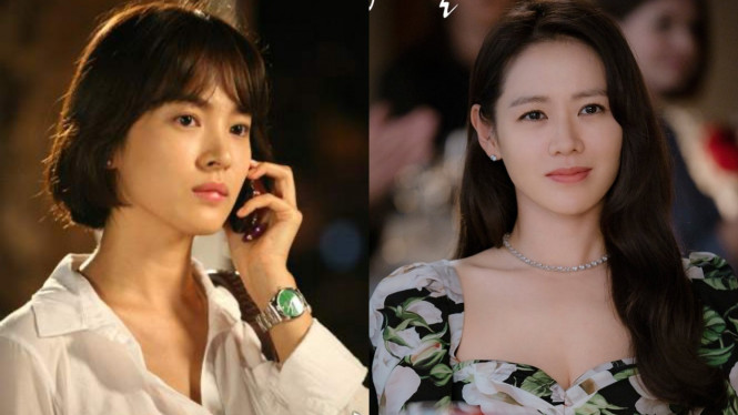 Song Hye Kyo dan Son Ye Jin