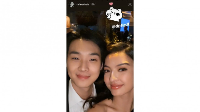 Raline Shah dan Choi Woo Shik