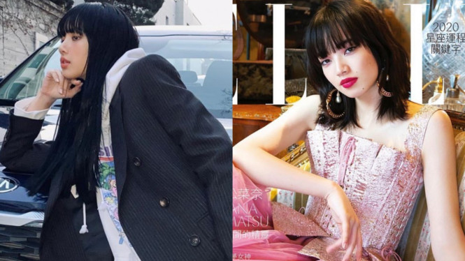 Lisa Blackpink dan Nana Komatsu
