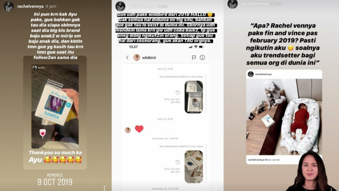 Wulan Rushell vs Rachel Vennya