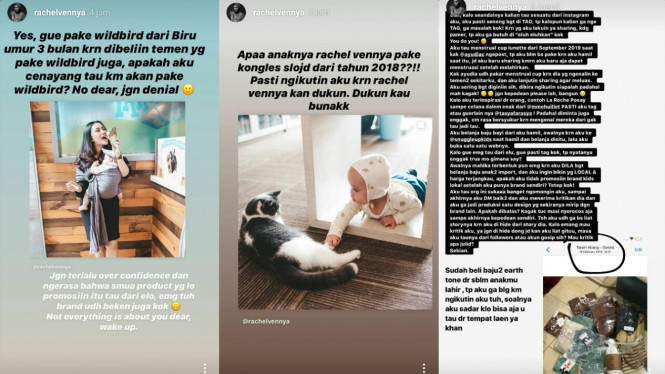 Wulan Rushell vs Rachel Vennya