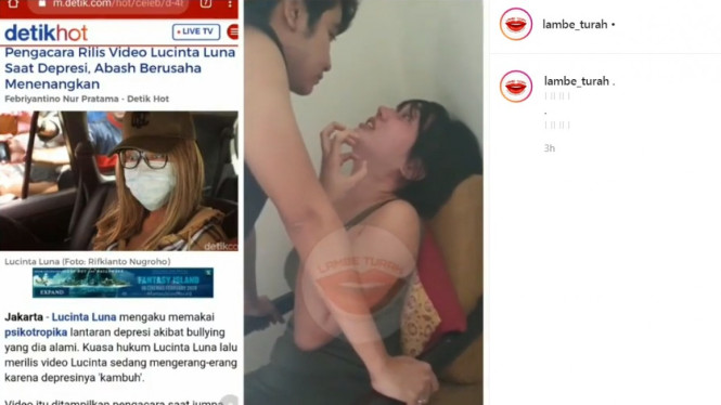 Lucinta Luna dan Abash