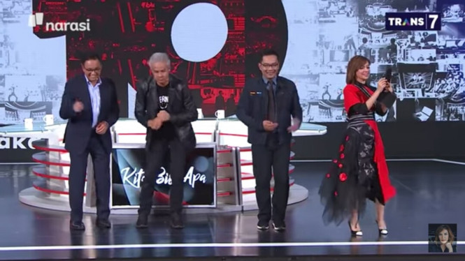 Ganjar Pranowo, Ridwan kamil joget TikTok