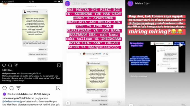 Dedy Susanto vs Vanessa Angel