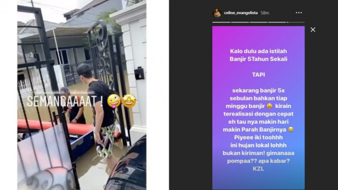 Stefan William dan Celine Evangelista