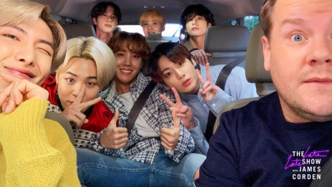 BTS dan James Corden