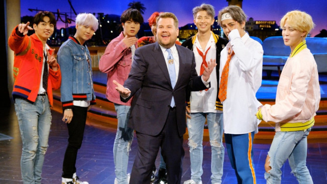 BTS dan James Corden
