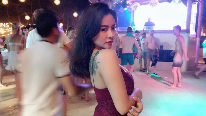 Vitalia Sesha ditangkap narkoba